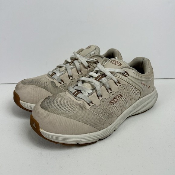 Keen Utility Shoes Women's Size 9.5w‎ ASTM F2413-18 Work Hiking Steel Toe Shoes - Picture 1 of 16